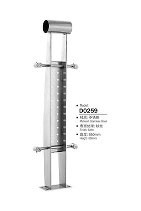 不鏽鋼陽台立柱