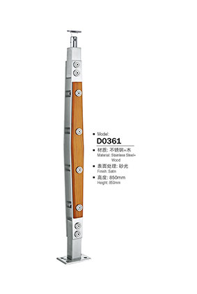 不鏽鋼(gāng)陽台(tái)立柱