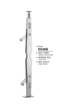 不鏽鋼陽台立(lì)柱