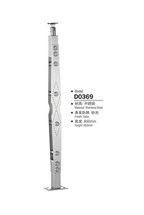 不(bú)鏽鋼陽台立柱