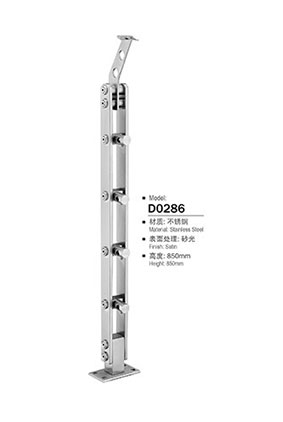 不鏽鋼陽台(tái)立柱
