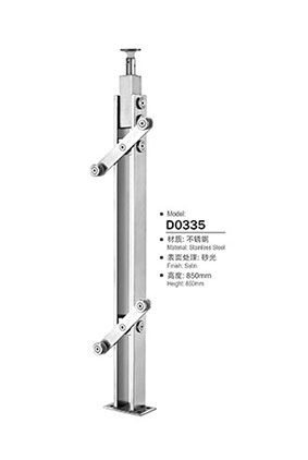 不鏽鋼(gāng)陽台立柱