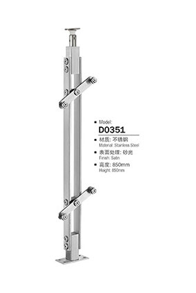 不鏽鋼陽台立(lì)柱