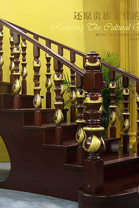 實木樓梯（tī）扶手