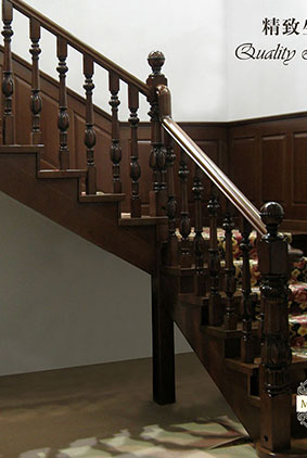 實木樓(lóu)梯扶手