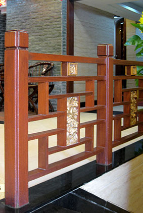 實木樓梯(tī)扶手