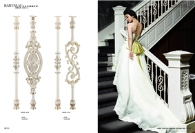 銅鋁樓梯立柱L5031