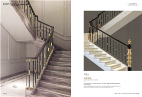 現代(dài)輕奢樓梯立柱T6061